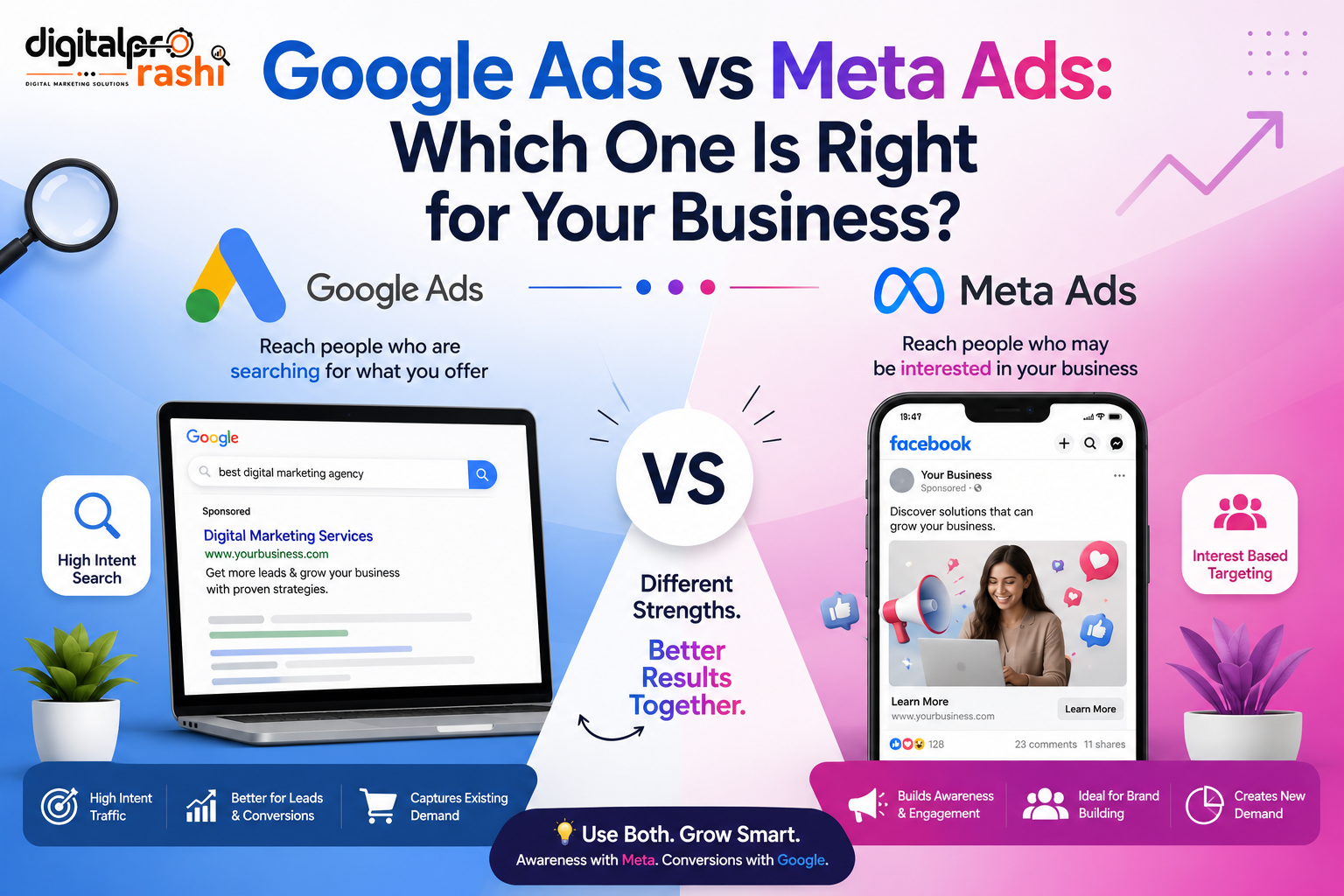 google ads vs meta ads